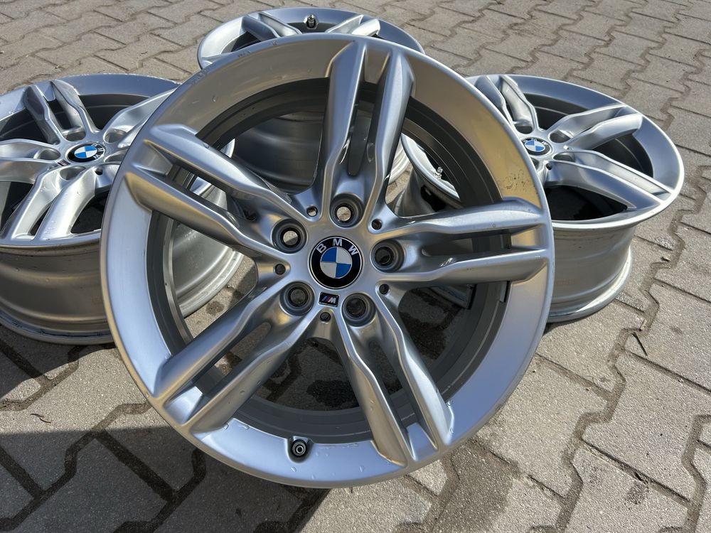 Alufelgi BMW 17 5x112 Mpakiet seria 1 2 3 x1 czujniki cisnienia