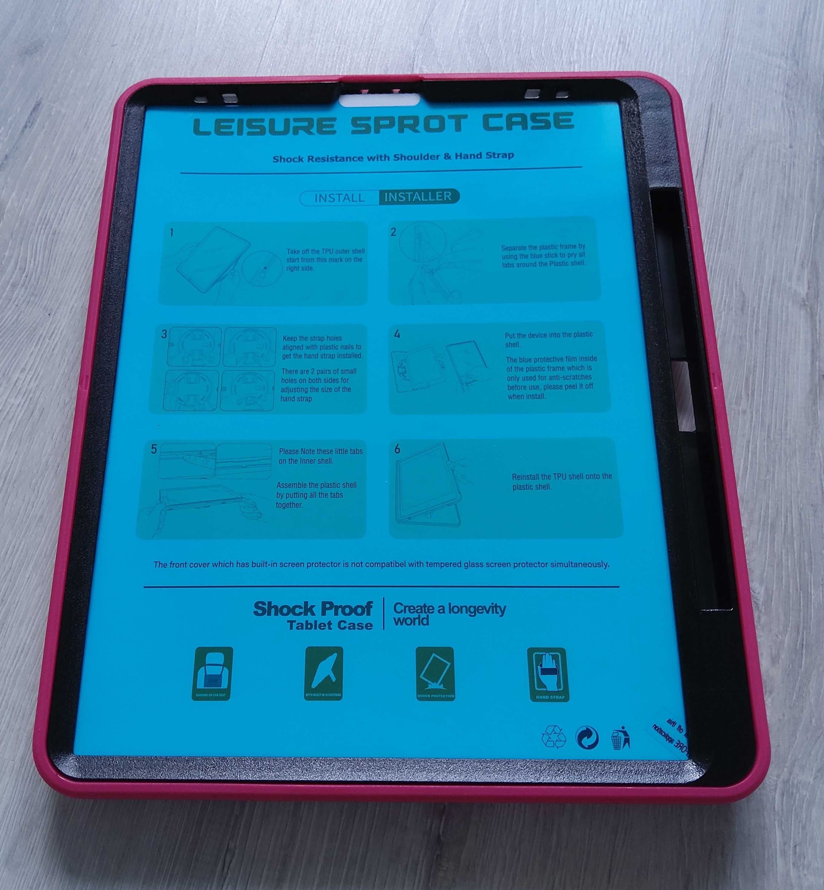 Pancerne etui case obudowa do iPad Pro 12.9 cali 2021/2020