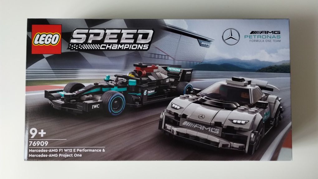 Zestaw Mercedes-AMG F1 i Mercedes-AMG ONE LEGO Speed Champions NOWE