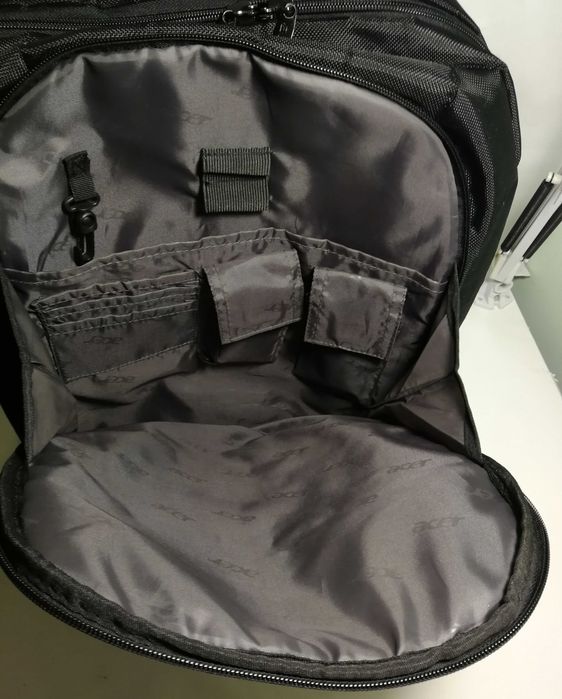 Рюкзак для ноутбука Acer 15.6" чорний водонепроникний, оригінал