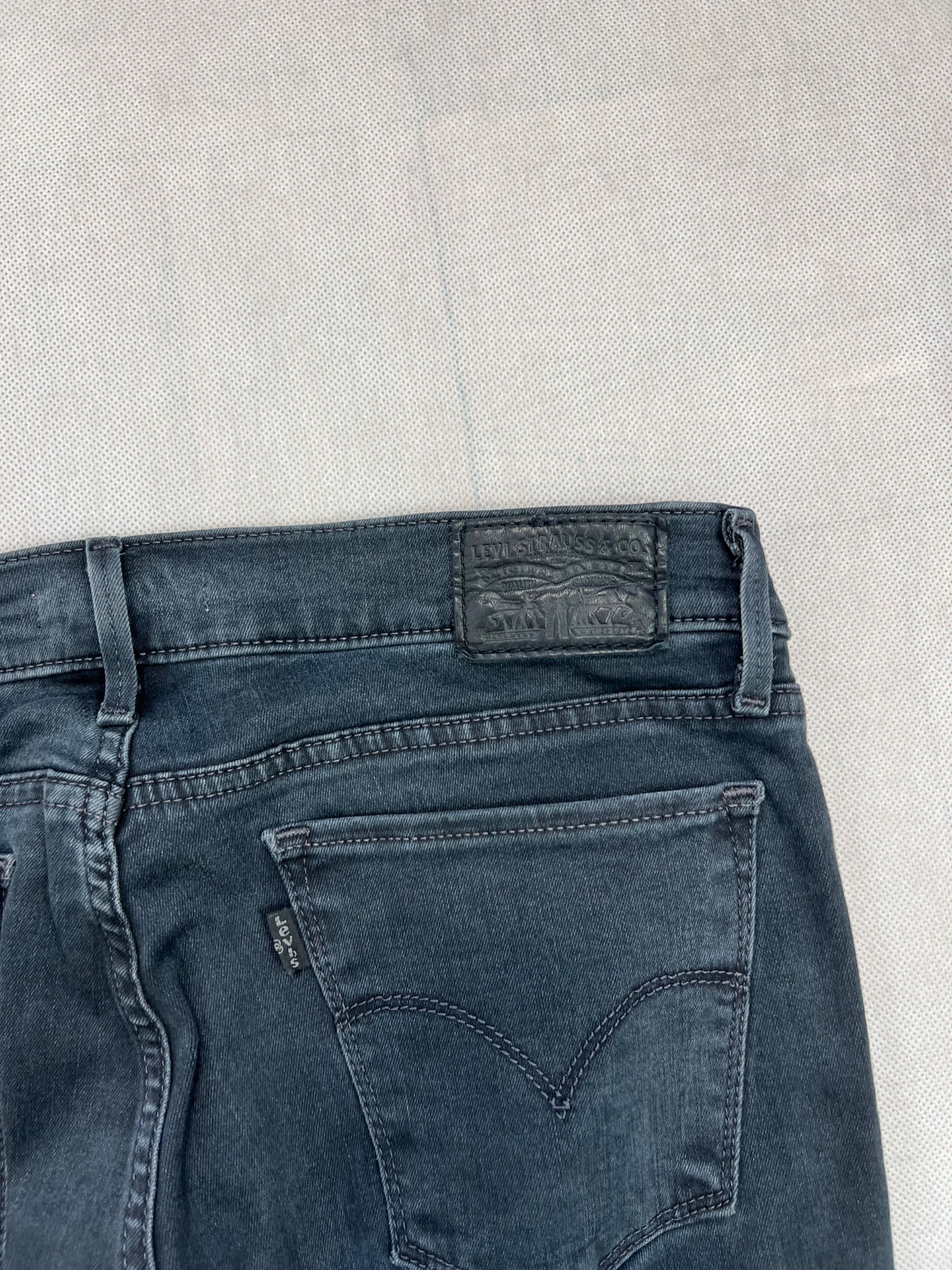 Spodnie Levi’s 710 Super Skinny Damskie Black Tag