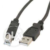 Cabos USB A-B, para interligar impressoras