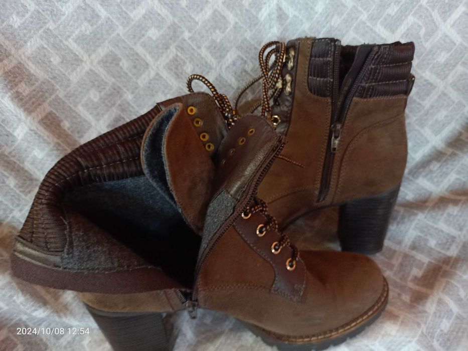 BOTKI Graceland brązowe, rozmiar 41