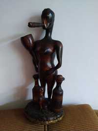 Скульптура из красного дерева розмер (33х13)см.