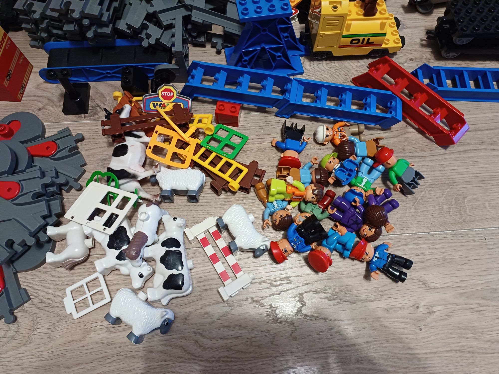 Zestaw duży  LEGO klocków duplo