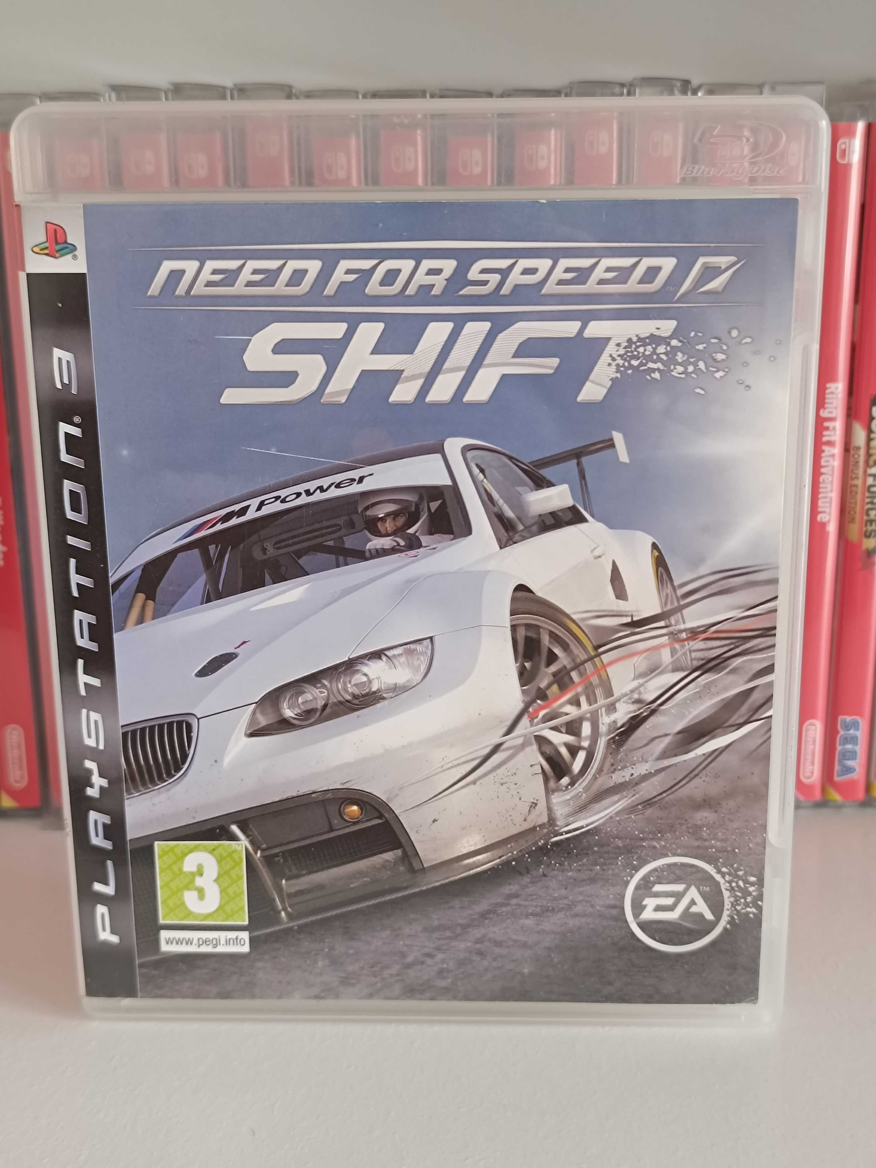 PS3 Jogos Need For Speed Shift 1 e 2 Unleashed