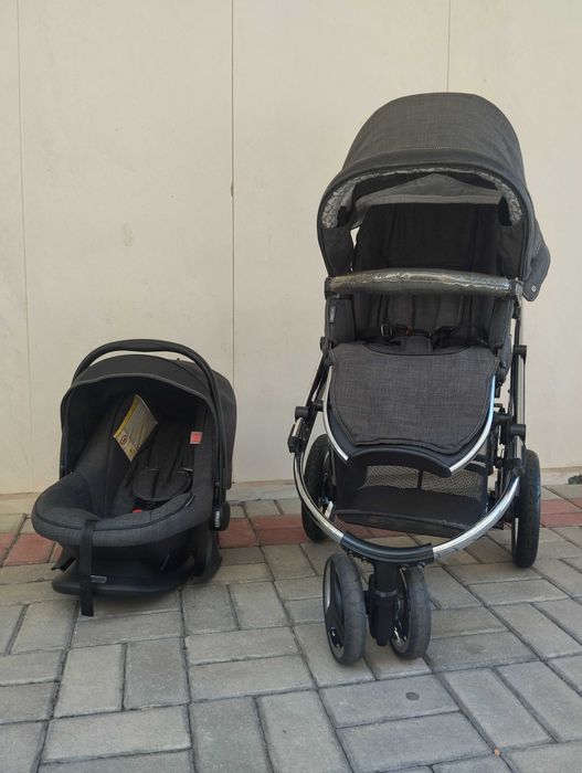 Carrinho de Bebé BÉBÉCAR Duo com base YSOFIX OPORTUNIDADE!