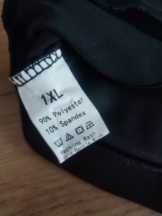 Nowy biustonosz sportowy czarny xl