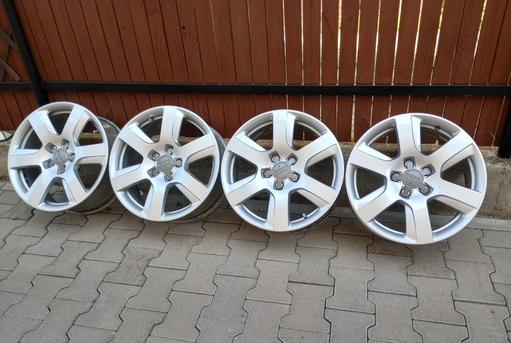 Jak Nowe Alufelgi 17" Audi A4 b7 b8 b9 A6 c6 c7 A5 A7 Felgi 5x112