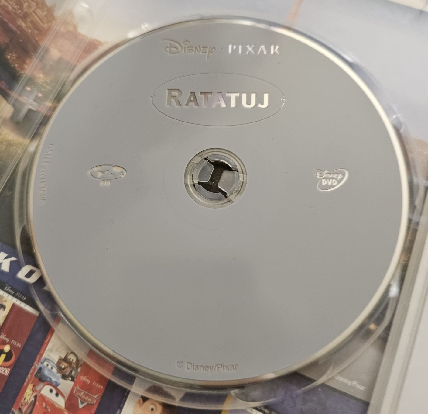 Ratatuj film dvd Disney Pixar