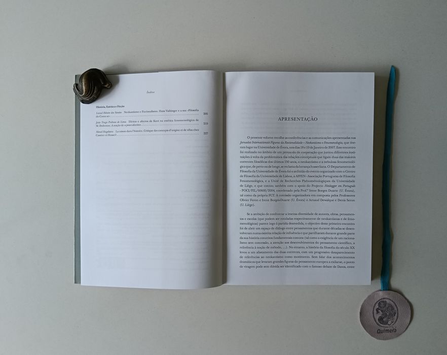 Figuras da racionalidade , Neokantismo e Fenomenologia