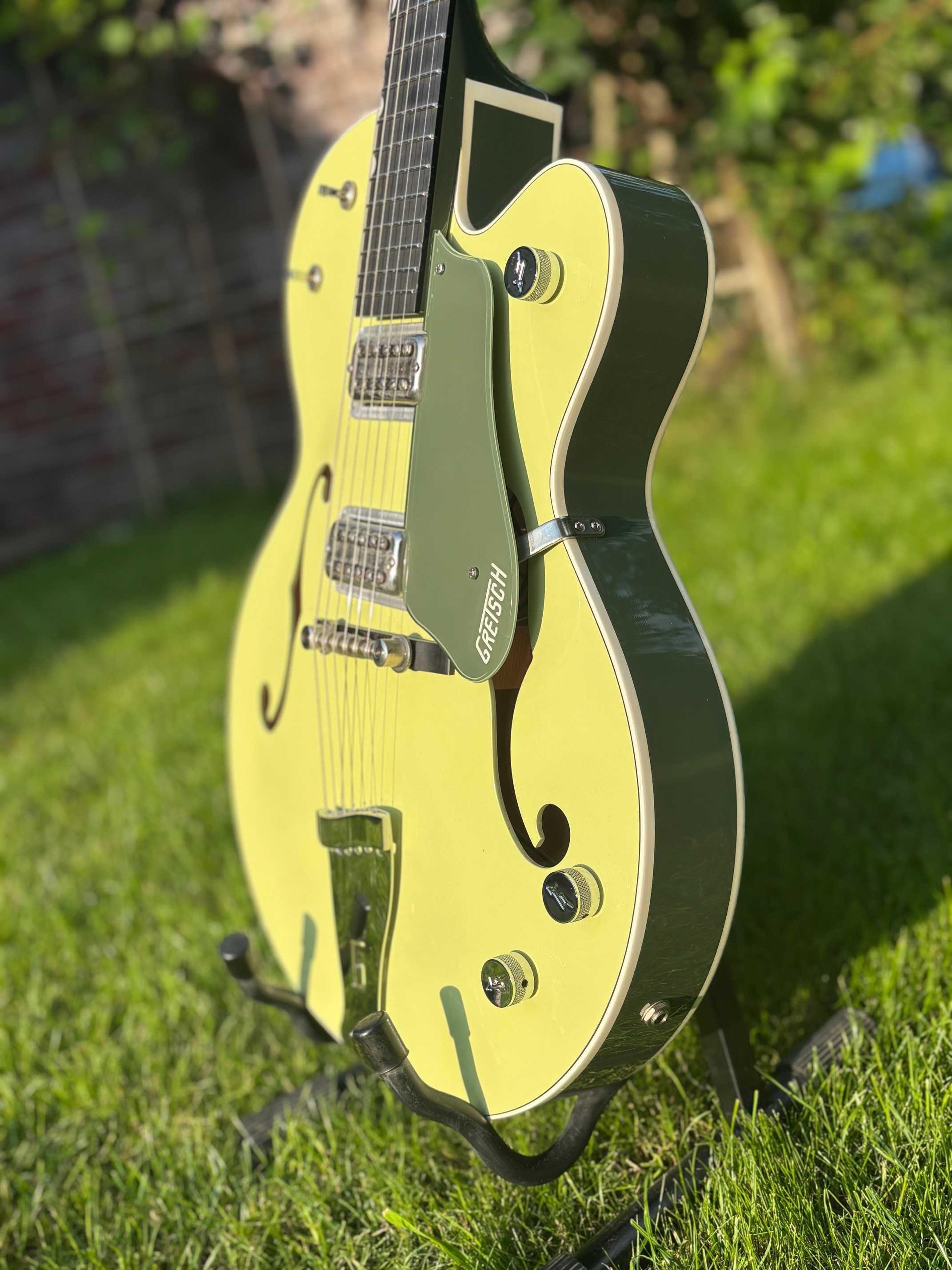 Gretsch G6118 Anniversary Two Tone Smoke Green Filter’Tron™ - bdb
