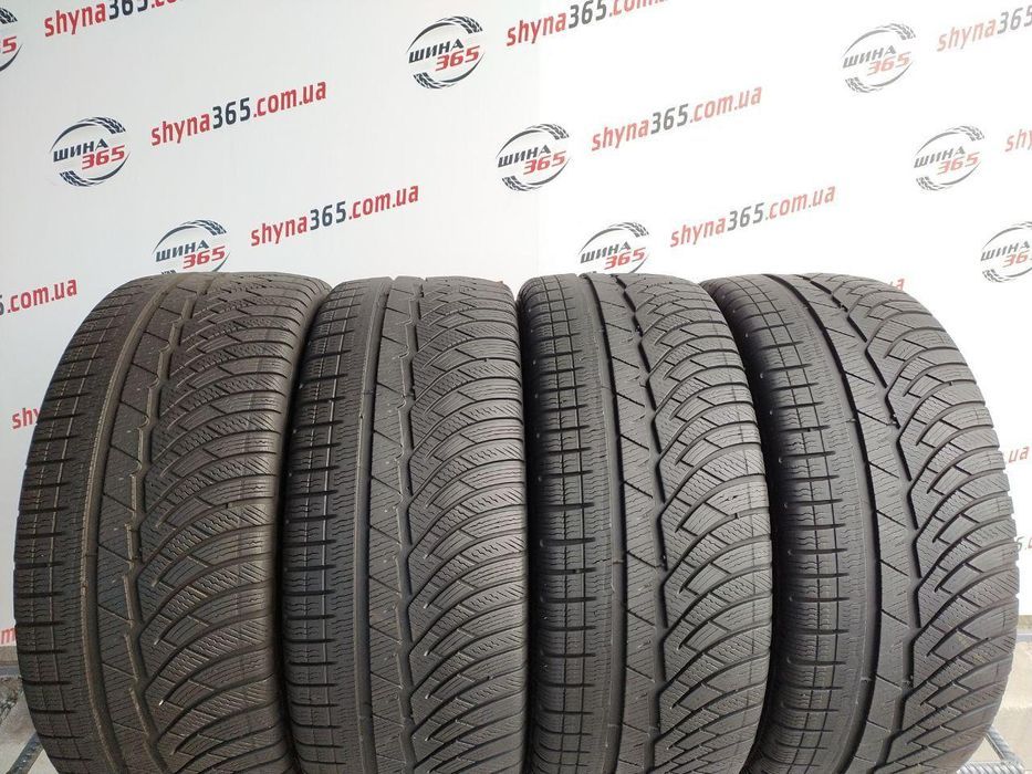 225/55 r18 michelin pilot alpin pa4 5mm шини бу зима