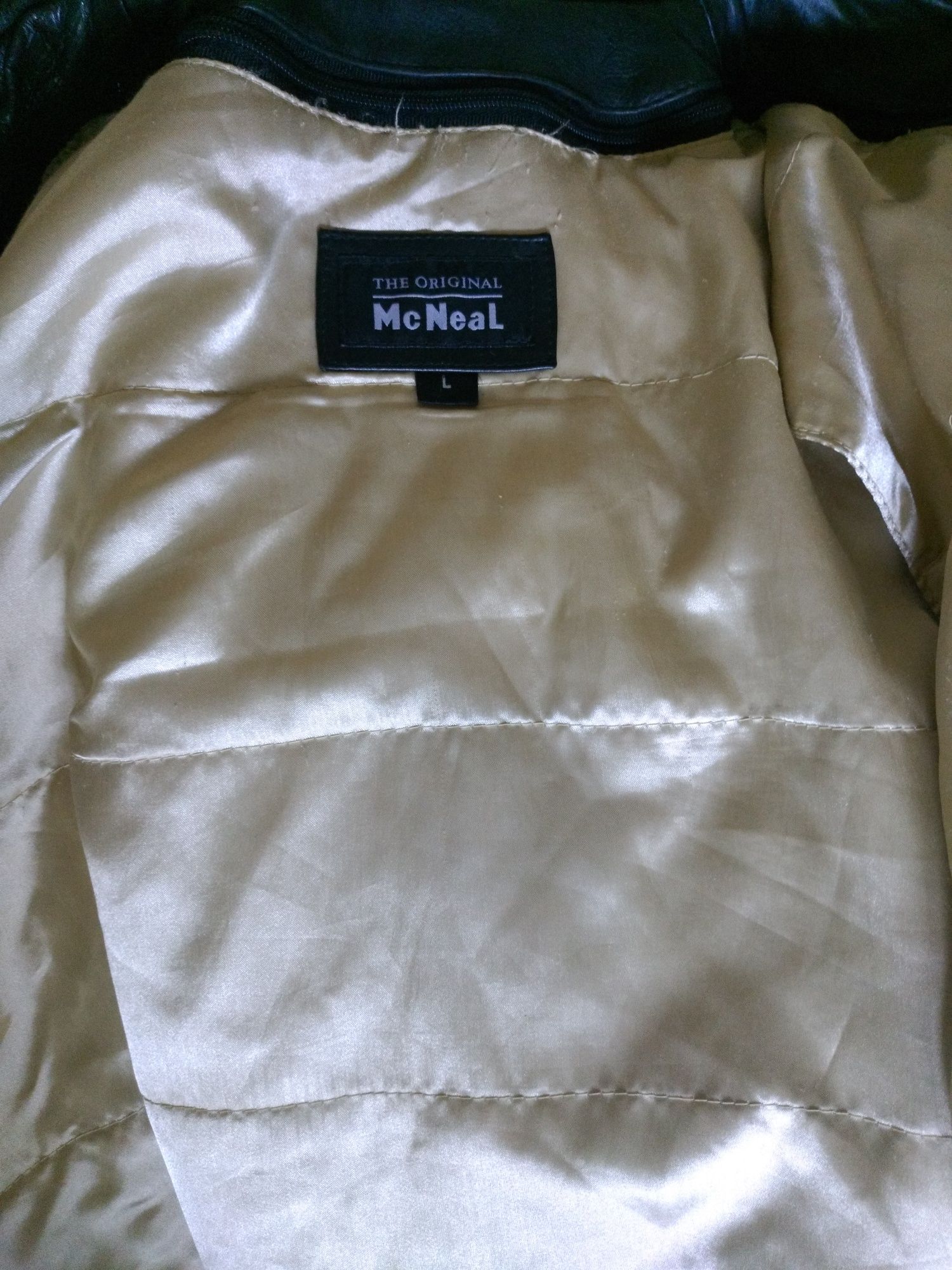 Куртка кожаная мужская Mc Neal