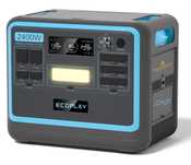 Портативна зарядна станція ECOPLAY 2400W 2048WH 640000mAh LiFePO4