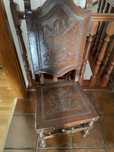 4 cadeira antigas