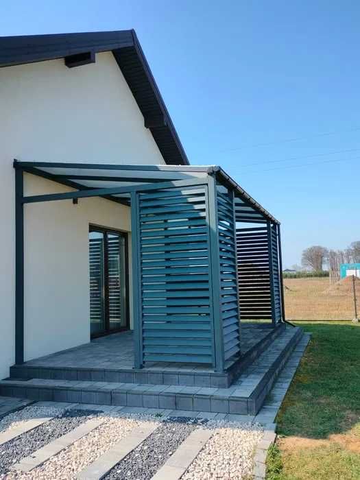 Pergola ogrodowa tarasowa wiata altana zadaszenie pergole konstrukcje