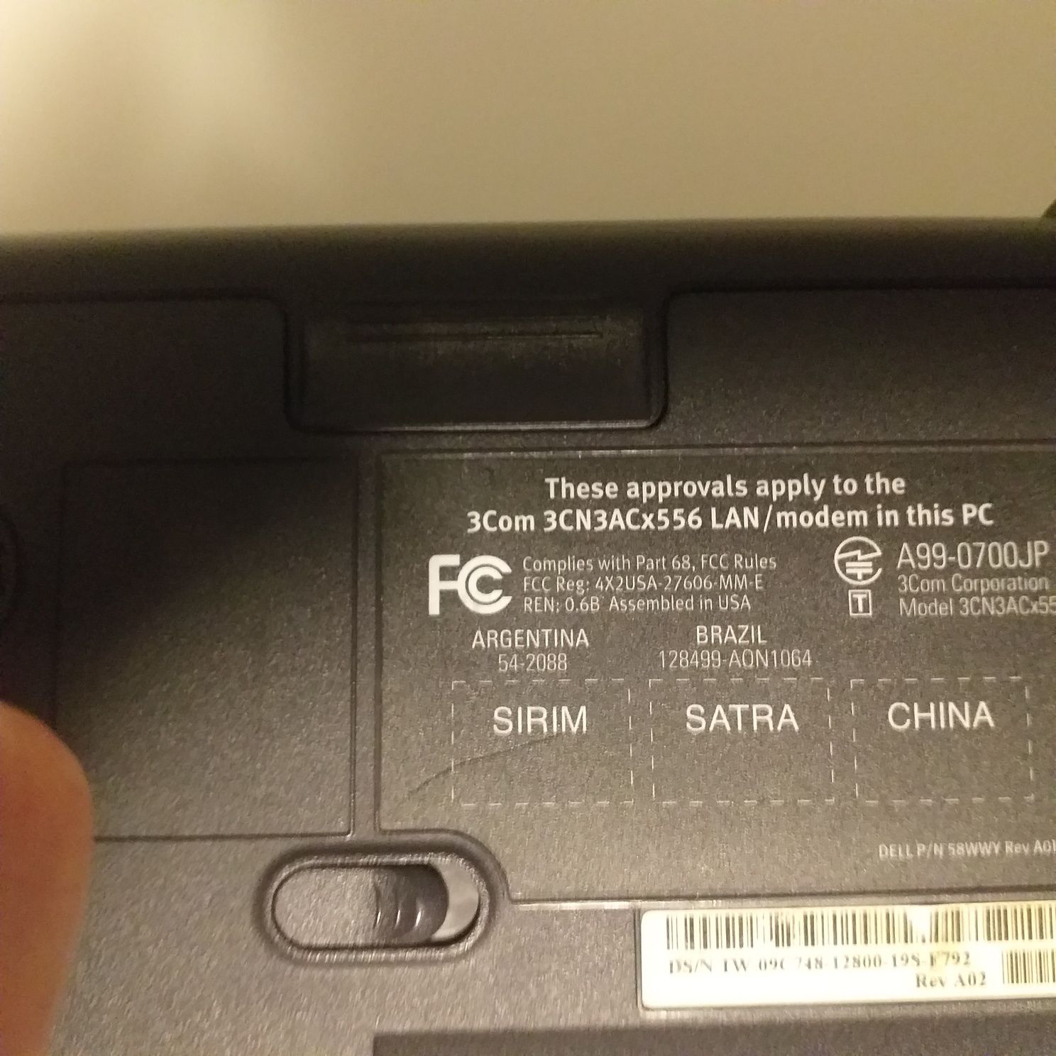 Laptop retro Dell PP01L Latitude c600/c500. Sprawny.