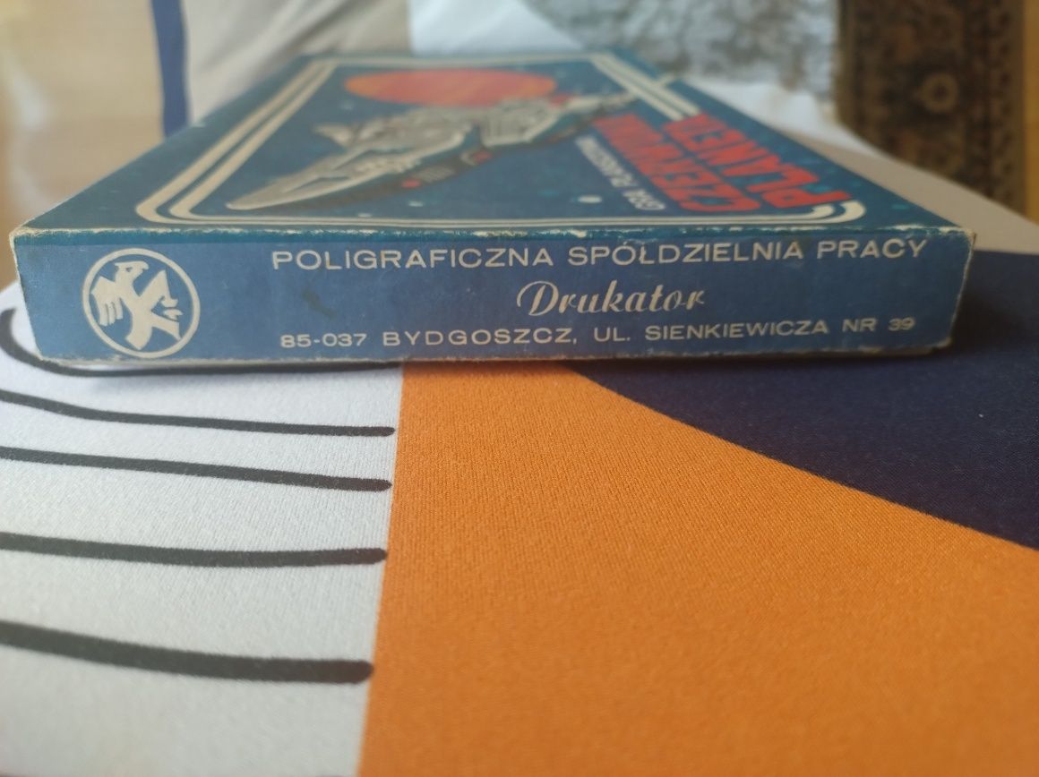 Gra planszowa PRL Czerwona planeta fantastyka
