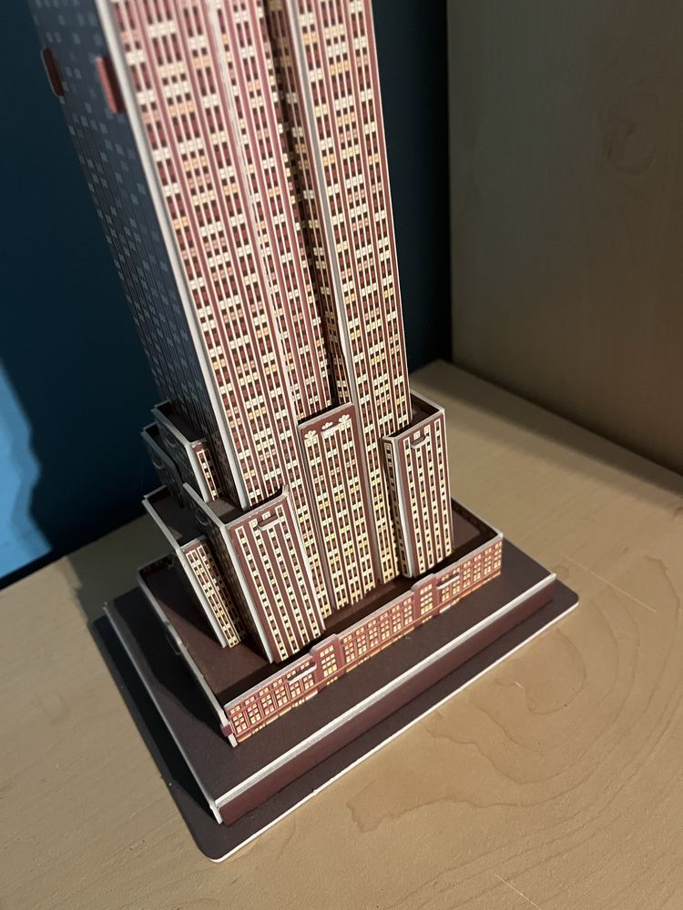 Puzzle 3d model empire state building