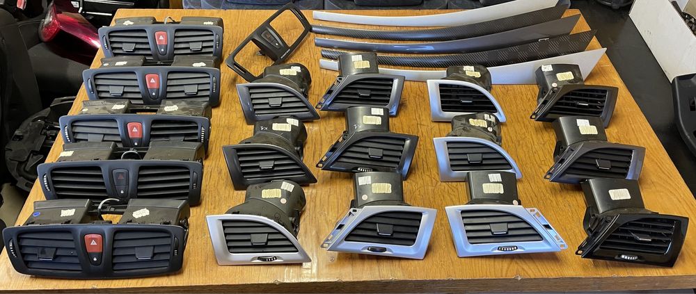 накладки воздуховод scenic 3 megane 3 дефлектор сценік меган сабля