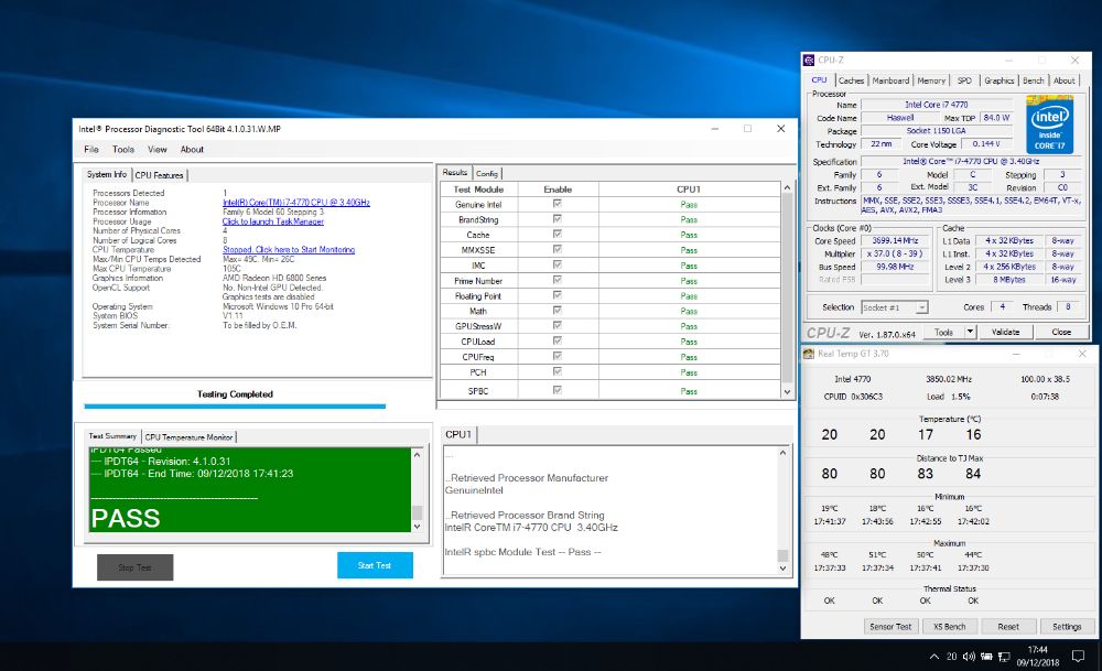 Intel i7-4770 (3.4 Ghz) - Processador (CPU) - Socket (LGA) 1150 (6)