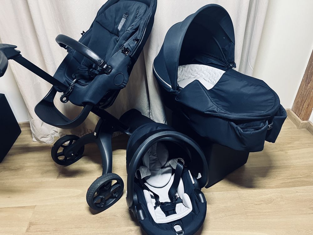 Stokke Xplory X wózek 3 w 1 black