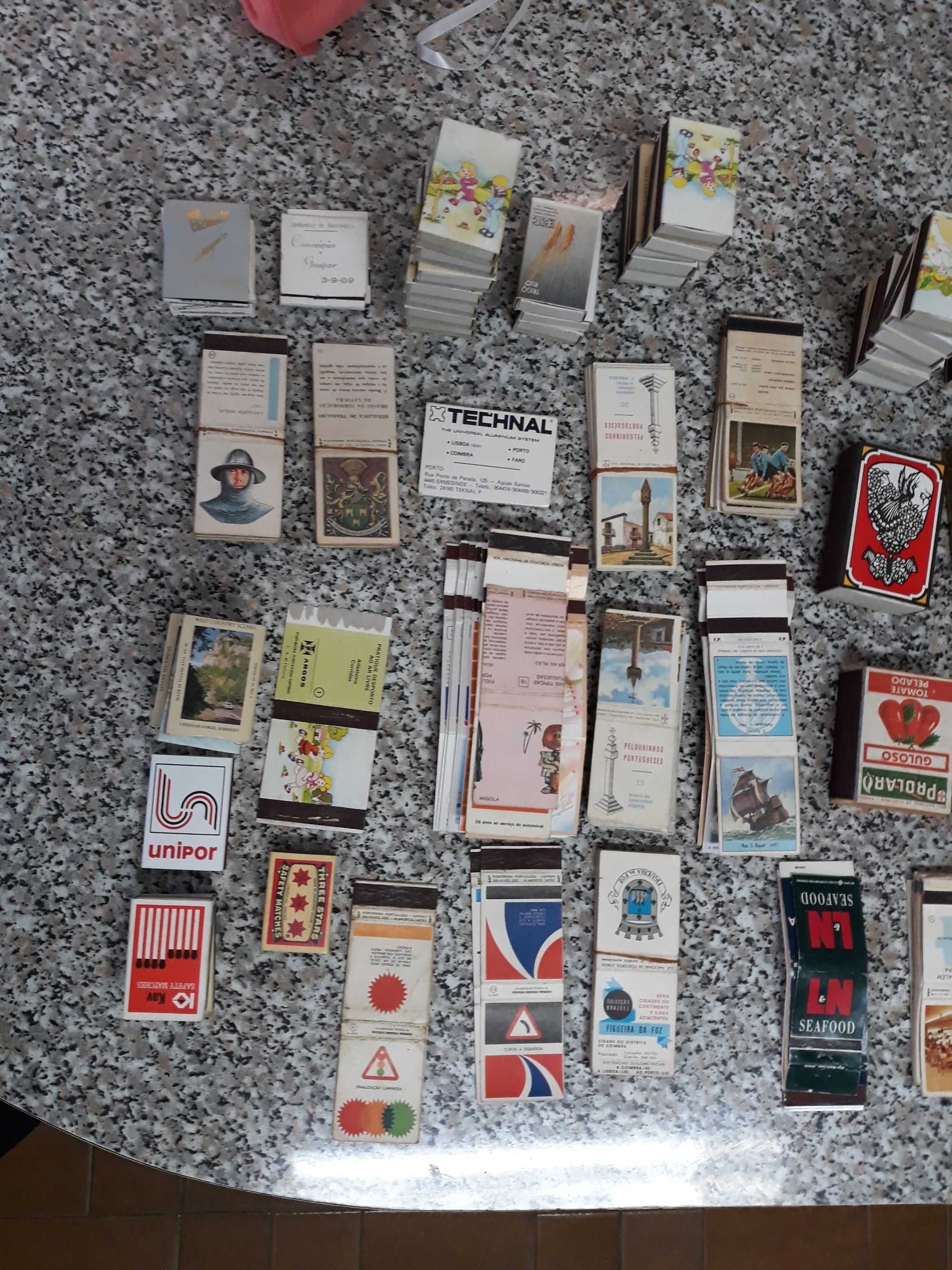 Caixas e carteiras de fosforos para verdadeiros colecionadores