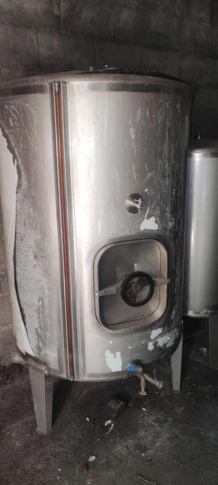 Cuba inox 1000 litros