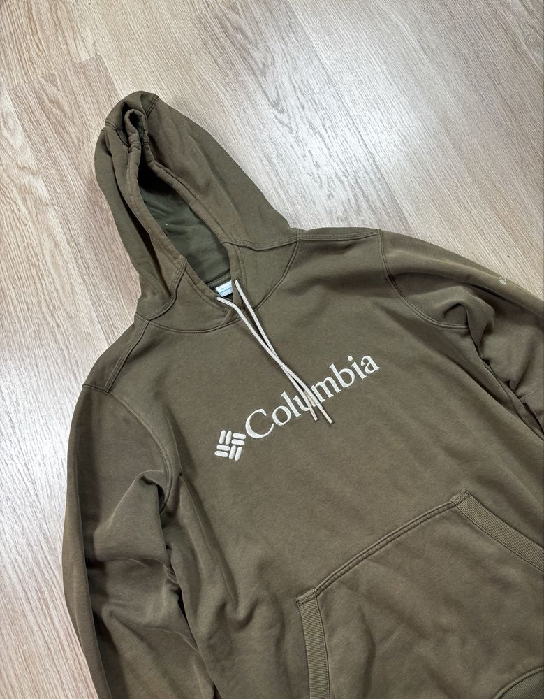 Męska Bluza Columbia Zielona Khaki M – Wygoda i Styl