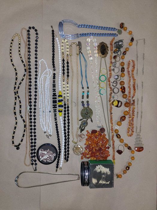 Брошка (кулон, серьги, бижутерия) из СССР.