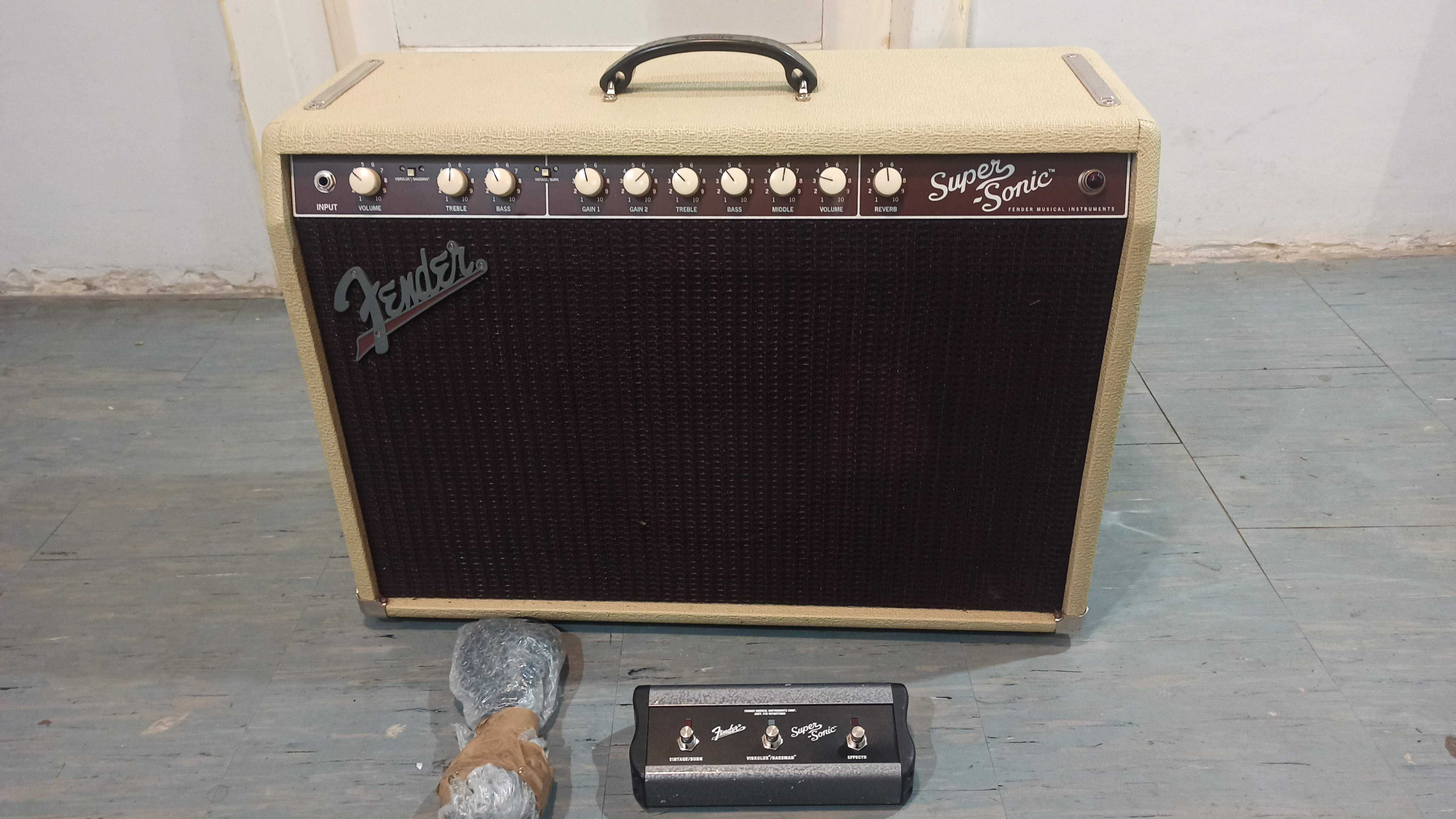 Fender Supersonic 60 Super Sonic footswitch JAK NOWY