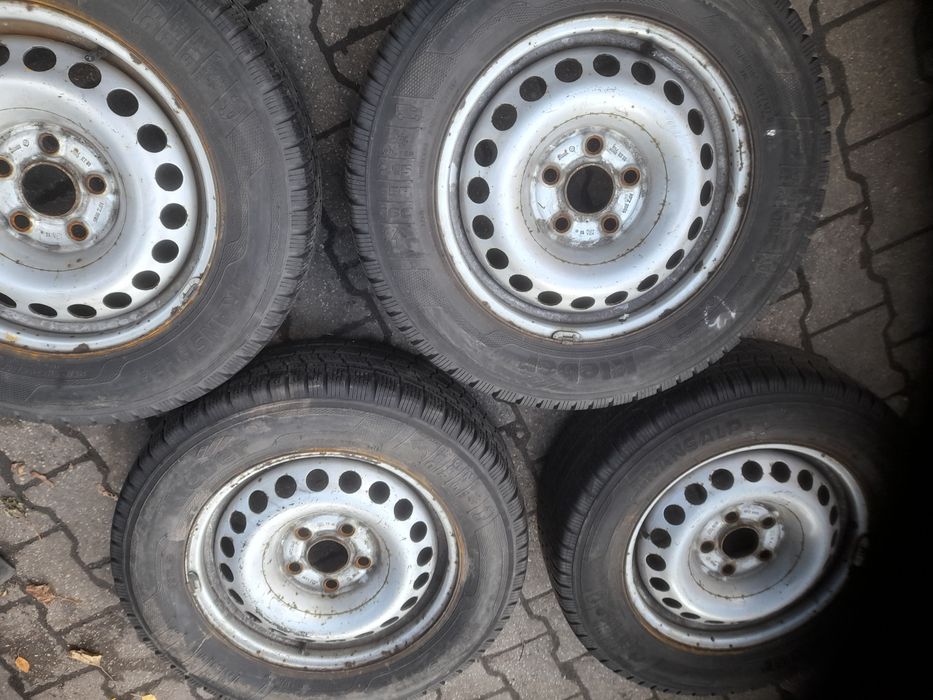 Vv transporter t5 Kola zimowe  16 5x120 opony 215/65r16c  Kleber