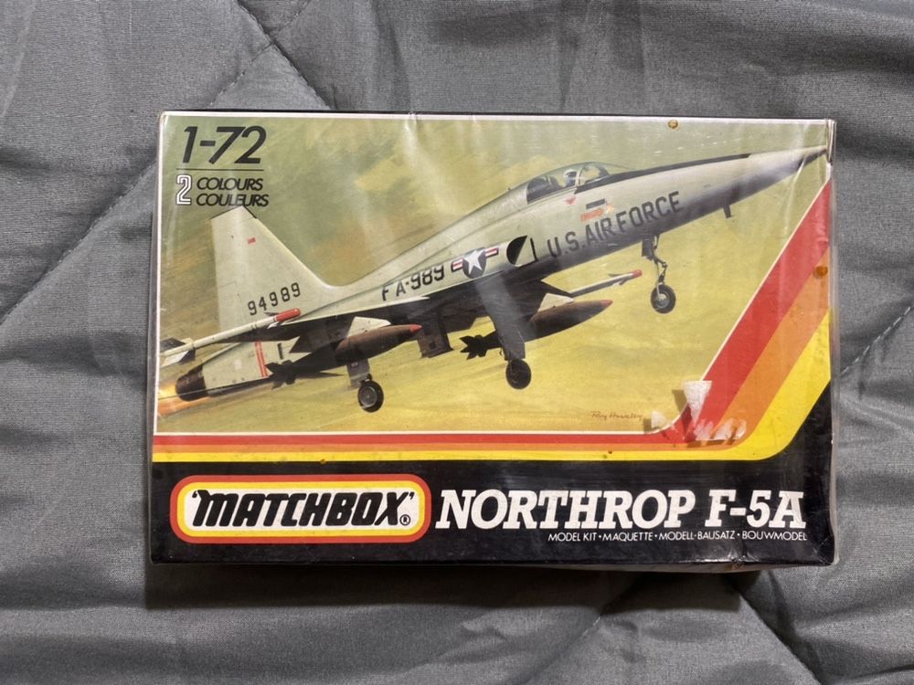 Avião Matchbox Northrop F-5A. - 1983 selado