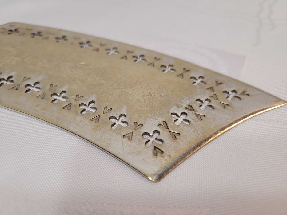 Stara przedwojenna łopatka do ryb J.Fraget