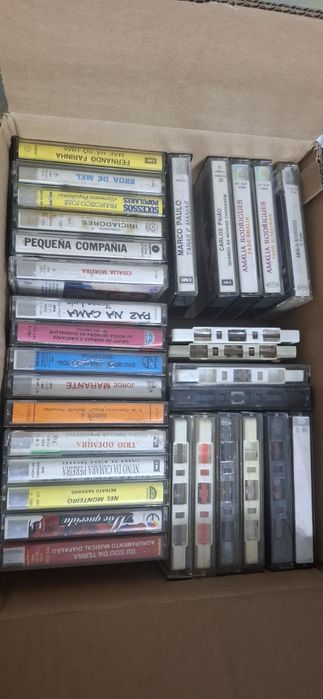 Coleção de Cassetes Musica Portuguesa