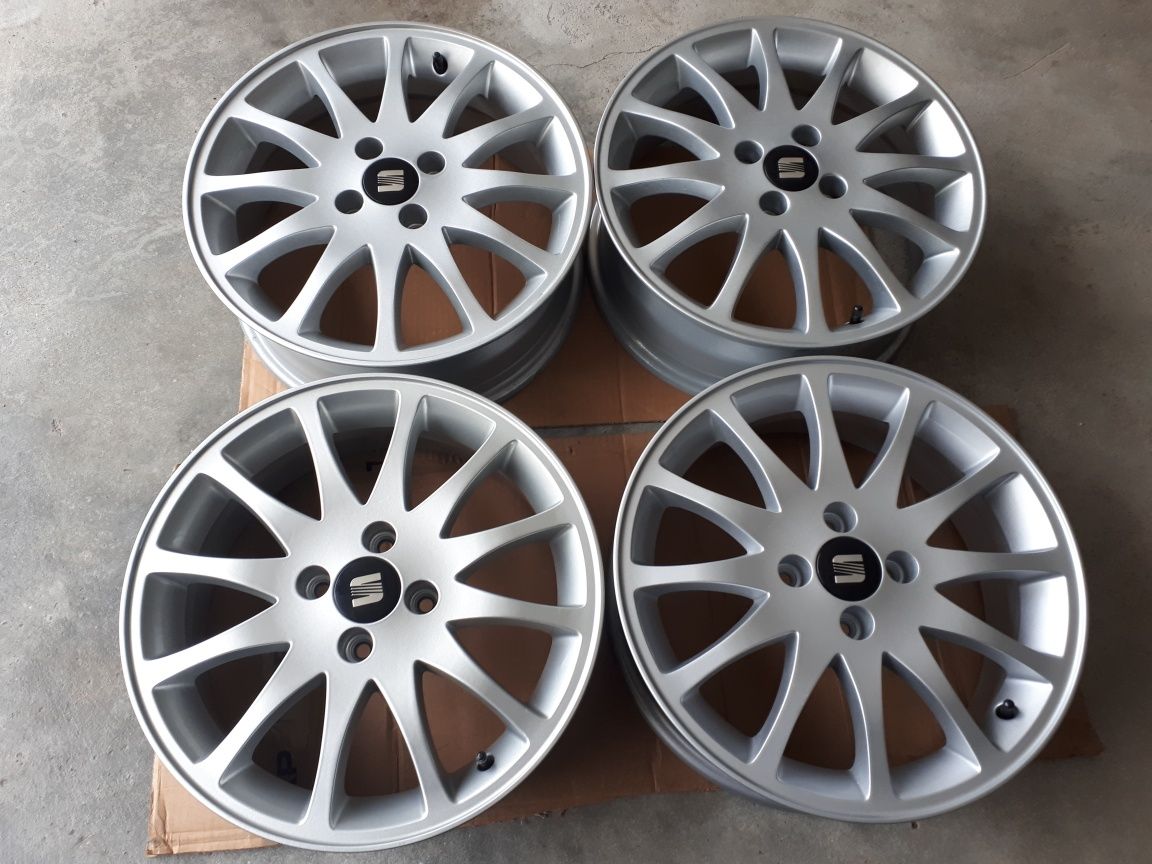 Jantes originais 16" 4/100 Seat Ibiza 6K Gt Tdi Sport ou Cupra