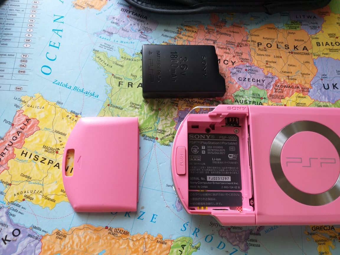 Konsola Sony psp 1000 (1004) Pink unikat stan idealny