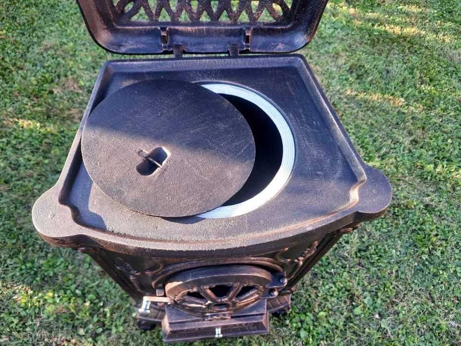 Буржуйка чугун / камин / печь / 9 кВт  отопление до 90 м2 / котел