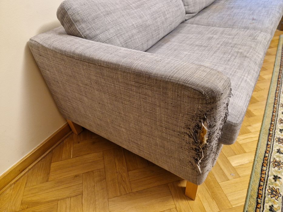 Sofa Ikea Karlstad z pojemnikiem i funkcją spania