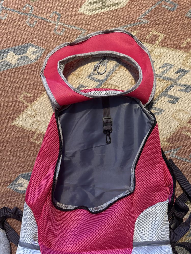 Mochila nova para transportar cão 7-12kg