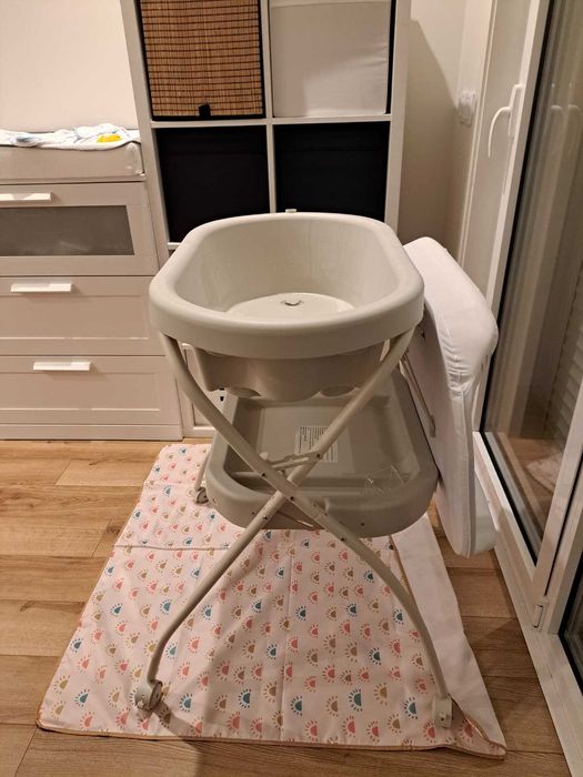 Banheira com trocador