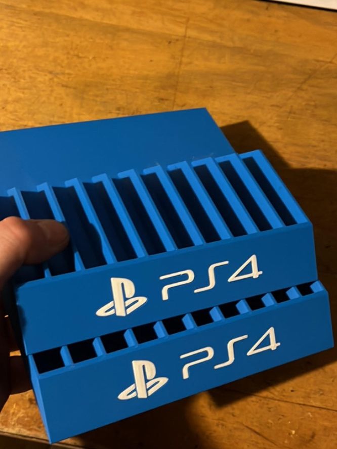 Підставка для дисків PS4 та PS5 3D друк