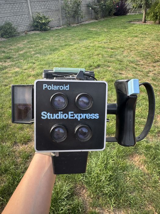 Stary aparat Polaroid STUDIO EXPRESS MODEL 402 unikat kolekcjonerski