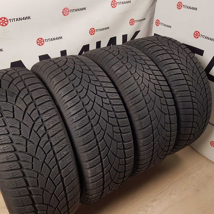 +4шт 90% Шини зимові 225/55 17 Dunlop Winter Sport 3D резина R17 гума
