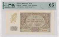 10 złotych 1940  - PMG 66 EPQ
