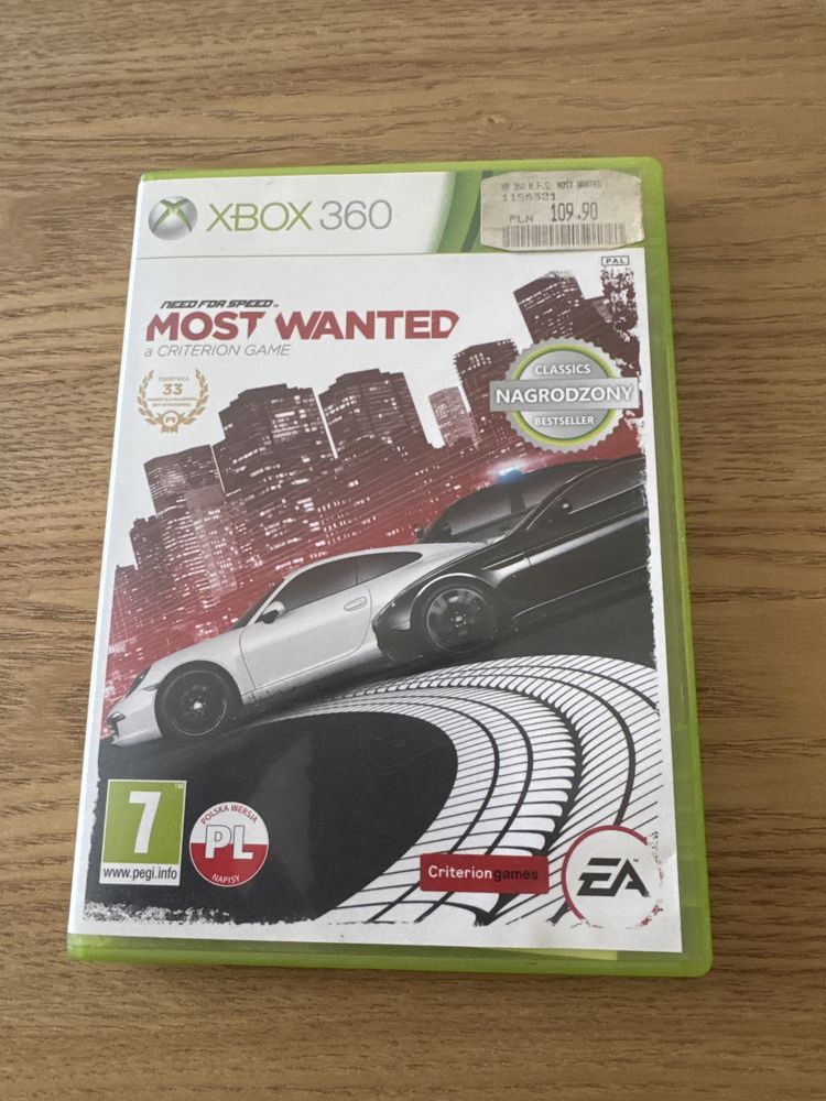 Need for speed most wanted xbox360