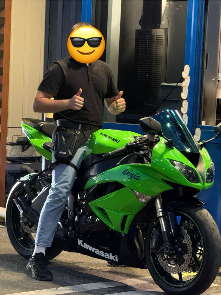 Kawasaki ninja zx6r ( Не Xonda , Suzuki , Yamaha )