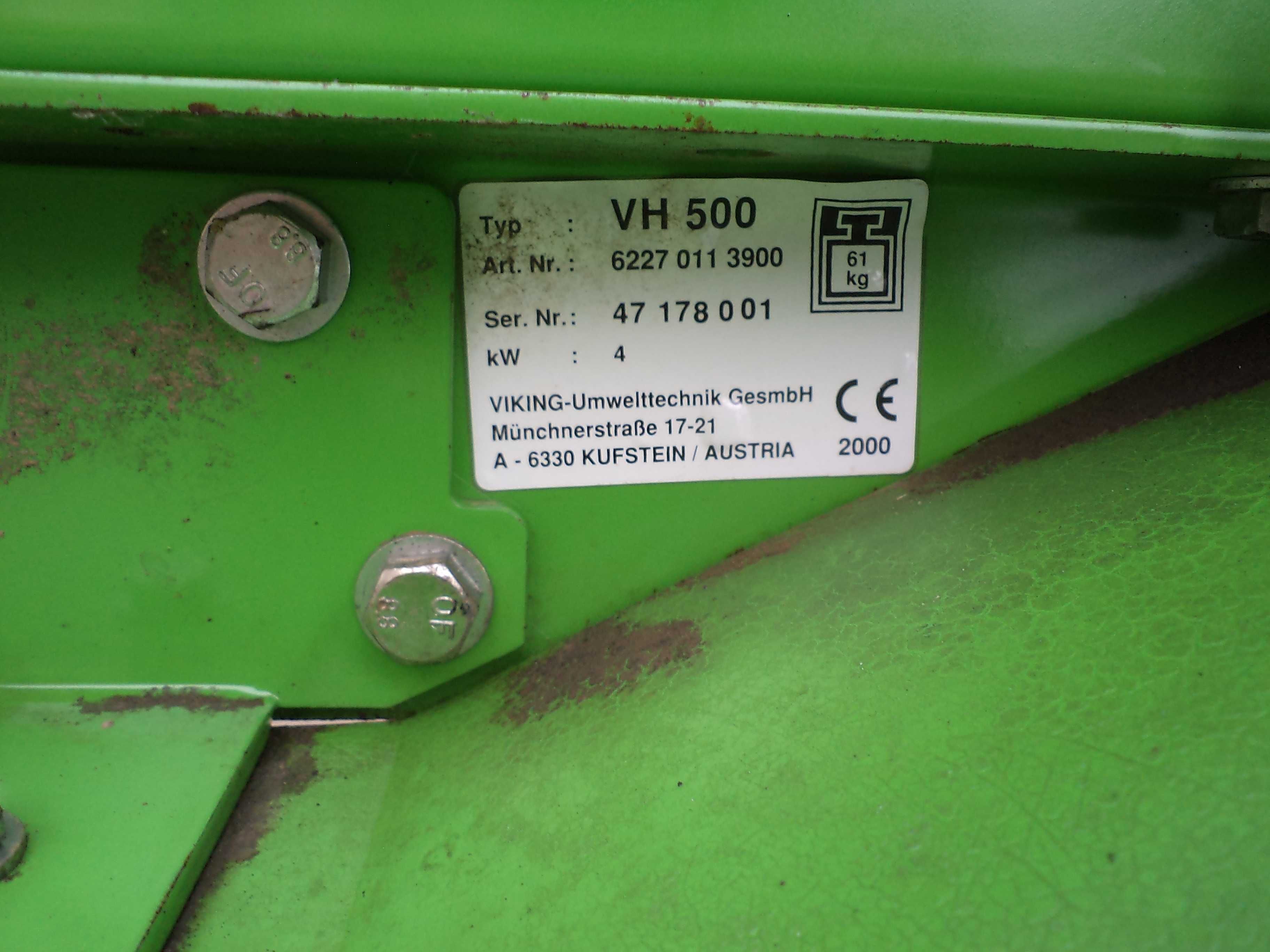 Glebogryzarka  Viking VH 500 BRIGGS 190 CM Wysyłam GWARANCJA WSTECZNY