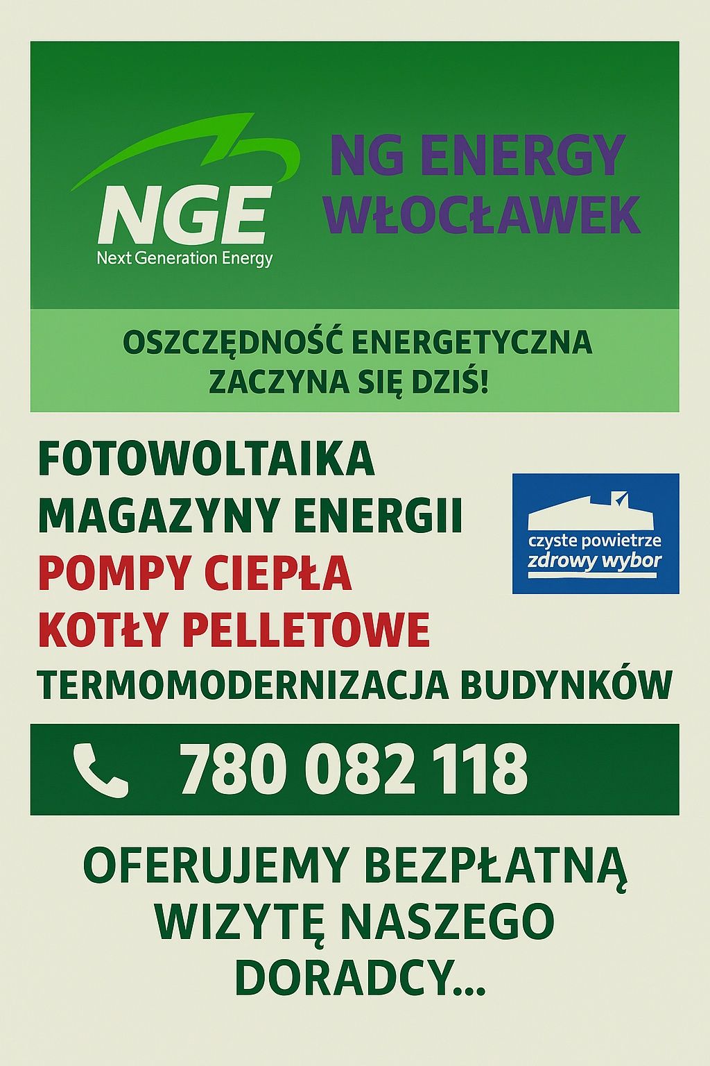 Pompa ciepła Atlantic excelia extensa + montaż